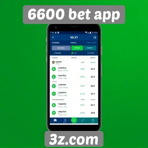 Comparação de odds na 6600 bet app
